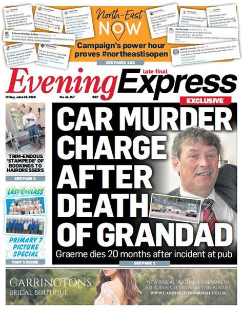 evening express deaths today.